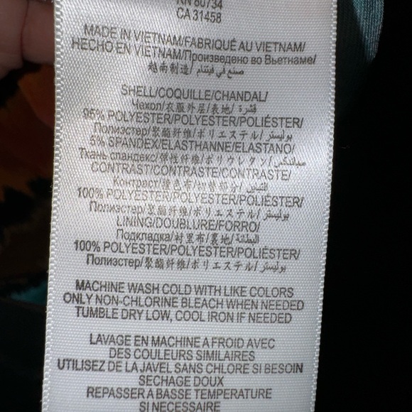 NWT Max and Cleo Multi Color Tie Dye Dress Size Small - Picture 7 of 12